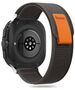 Strap for SAMSUNG GALAXY WATCH ULTRA (47MM) Tech-Protect Nylon black & orange 5906302312382