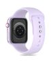 Strap for APPLE WATCH 3 / 4 / 5 / 6 / 7 / 8 / 9 / SE (38 / 40 / 41 MM) Tech-Protect Silicone Elegant purple purple 5906302310135