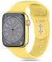 Strap for APPLE WATCH 4 / 5 / 6 / 7 / 8 / 9 / SE / ULTRA 1 / 2 (42 / 44 / 45 / 49 MM) Tech-Protect Silicone Canary Yellow yellow 5906302310081