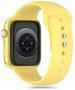 Strap for APPLE WATCH 4 / 5 / 6 / 7 / 8 / 9 / SE / ULTRA 1 / 2 (42 / 44 / 45 / 49 MM) Tech-Protect Silicone Canary Yellow yellow 5906302310081