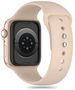 Strap for APPLE WATCH 4 / 5 / 6 / 7 / 8 / 9 / SE / ULTRA 1 / 2 (42 / 44 / 45 / 49 MM) Tech-Protect Silicone Walnut beige 5906302310005