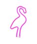 Neon LED Light Flamingo pink Bat + USB FLNE18 Forever Light 5900495059345