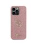 Original Case APPLE IPHONE 15 PRO Guess Hardcase Glitter Script Big 4G (GUHCP15LHG4SGP) pink 3666339147662