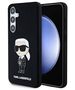 Original Case SAMSUNG GALAXY S24 Karl Lagerfeld Hardcase Silicone Ikonik (KLHCS24SSNIKBCK) black 3666339242299