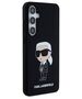 Original Case SAMSUNG GALAXY S24 Karl Lagerfeld Hardcase Silicone Ikonik (KLHCS24SSNIKBCK) black 3666339242299