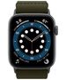 Strap for APPLE WATCH 2 / 3 / 4 / 5 / 6 / SE (42/44 MM) Spigen Fit Lite khaki 8809756641558