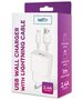 Setty charger 1x USB 2,4A white + Lightning cable 1,0 m NEW 5900495922052