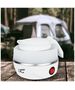 Foldable silicone mini tourist kettle white 220-240V/50Hz 0,6L LTC 5902270785845