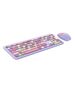 MOFII MOFII Wireless Keyboard+Mouse 666 Purple 066955  666 SMK-666395AG Pur έως και 12 άτοκες δόσεις 6950125748889