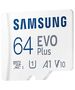 Samsung Memory Card SAMSUNG microSD MB-MC64SA 64GB + adapter MB-MC64SA/EU 068726  MB-MC64SA/EU έως και 12 άτοκες δόσεις 8806095420134