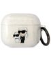 Original Case APPLE AIRPODS 3 Karl Lagerfeld Gliter Karl&Choupette (KLA3HNKCTGT) transparent 3666339088125