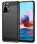 Techsuit Techsuit - Carbon Silicone - Xiaomi Redmi Note 10 4G / Note 10S / Poco M5s - Black 5949419044708 έως 12 άτοκες Δόσεις