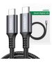 Fast Charging Cable USB-C to USB-C UGREEN 15961 PD 3m (Black) 6941876219612