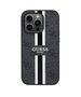 Original Case APPLE IPHONE 15 PRO Guess Hardcase 4G Printed Stripes MagSafe (GUHMP15LP4RPSK) black 3666339209735