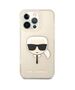 Original Case IPHONE 13 PRO MAX Karl Lagerfeld Hardcase Glitter Karl`s Head (KLHCP13XKHTUGLGO) gold 3666339027605