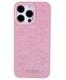 Original Case APPLE IPHONE 15 PRO MAX Guess Hardcase Leather 4G Stamped (GUHCP15XP4EPMP) pink 3666339150334