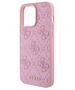 Original Case APPLE IPHONE 15 PRO MAX Guess Hardcase Leather 4G Stamped (GUHCP15XP4EPMP) pink 3666339150334