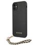 Original Case IPHONE 11 Guess Hardcase Saffiano Chain (GUHCN61SASGBK) black 3666339006037