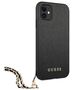 Original Case IPHONE 11 Guess Hardcase Saffiano Chain (GUHCN61SASGBK) black 3666339006037