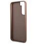 Original Case SAMSUNG GALAXY S22 Guess Hard Case 4G Metal Gold Logo (GUHCS22SG4GFBR) brown 3666339042714