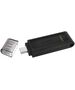 Kingston pendrive 128GB USB-C DT70 black 740617305371