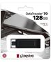 Kingston pendrive 128GB USB-C DT70 black 740617305371