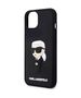 Original Case IPHONE 14 PLUS Karl Lagerfeld Hardcase Rubber Ikonik 3D (KLHCP14M3DRKINK) black 3666339122638