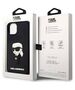 Original Case IPHONE 14 PLUS Karl Lagerfeld Hardcase Rubber Ikonik 3D (KLHCP14M3DRKINK) black 3666339122638