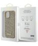 Original Case APPLE IPHONE 15 Guess Hardcase Disco Metal Script (GUHCP15SPMSDGSD) gold 3666339173579