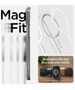 Case APPLE IPHONE 15 Spigen Ultra Hybrid Mag MagSafe White transparent 8809896751230