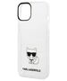 Original Case IPHONE 14 PLUS Karl Lagerfeld Hardcase Choupette Body transparent 3666339076528