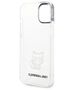 Original Case IPHONE 14 PLUS Karl Lagerfeld Hardcase Choupette Body transparent 3666339076528