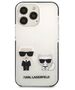 Original Case IPHONE 13 PRO MAX Karl Lagerfeld Hardcase Karl & Choupette white 3666339048631