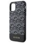 Original Case IPHONE 11 Guess Hardcase GCube Stripes MagSafe (GUHMN61HGCFSEK) black 3666339125905