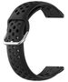 Techsuit Strap for Samsung Galaxy Watch (46mm) / Gear S3, Huawei Watch GT GT / GT 2 / GT 2e / GT 2 Pro / GT 3 (46mm) - Techsuit Watchband 22mm (W004) - Black 5949419020788 έως 12 άτοκες Δόσεις