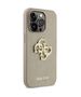 Original Case APPLE IPHONE 15 PRO Guess Hardcase Perforated 4G Glitter (GUHCP15LPSP4LGD) gold 3666339151584