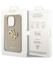 Original Case APPLE IPHONE 15 PRO Guess Hardcase Perforated 4G Glitter (GUHCP15LPSP4LGD) gold 3666339151584