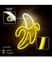 Neon LED Light BANANA white yellow Bat + USB FLNE10 Forever Light 5900495956163