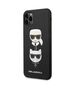 Original Case IPHONE 11 PRO MAX Karl Lagerfeld Hardcase Saffiano Ikonik Karl&Choupette Head (KLHCN65SAKICKCBK) black 3666339055042