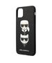 Original Case IPHONE 11 PRO MAX Karl Lagerfeld Hardcase Saffiano Ikonik Karl&Choupette Head (KLHCN65SAKICKCBK) black 3666339055042