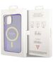 Original Case IPHONE 14 Guess Hardcase Glitter Gold MagSafe (GUHMP14SHCMCGU) purple 3666339125660