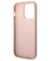 Original Case IPHONE 14 PRO Guess Saffiano Strap pink 3666339088682