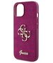 Original Case APPLE IPHONE 15 Guess Hardcase Glitter Script Big 4G (Guhcp15shg4sgu) purple 3666339147501