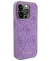 Original Case APPLE IPHONE 15 PRO MAX Guess Hardcase Leather 4G Stamped (Guhcp15xp4epmu) purple 3666339150471