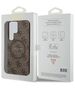 Original Case SAMSUNG GALAXY S24 ULTRA Guess Hardcase 4G Collection Leather Metal Logo MagSafe (GUHMS24LG4GFRW) brown 3666339241506