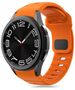 Strap for GALAXY WATCH 4 / 5 / 5 PRO / 6 / 7 / FE Tech-Protect Silicone orange 5906302313594