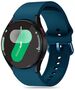 Strap for GALAXY WATCH 4 / 5 / 5 PRO / 6 / 7 / FE Tech-Protect Silicone Montego Blue 5906302313549