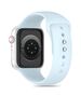 Strap for APPLE WATCH 3 / 4 / 5 / 6 / 7 / 8 / 9 / SE (38 / 40 / 41 MM) Tech-Protect Silicone Sky light blue 5906302310128