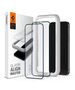 Tempered Glass IPHONE 12 / 12 PRO Spigen ALM Glass FC 2-pack black 8809710757127