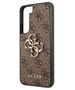 Original Case SAMSUNG GALAXY S22 Guess Hardcase 4G Big Metal Logo GUHCS22S4GMGBR brown 3666339046651